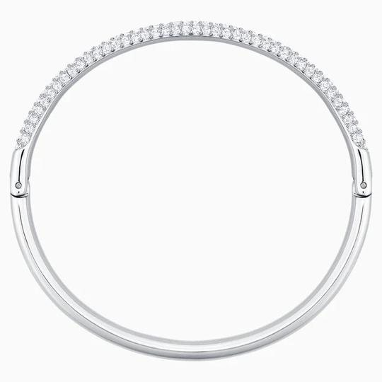 Swarovski Stone Bangle, kristallirannekoru, kirkas
