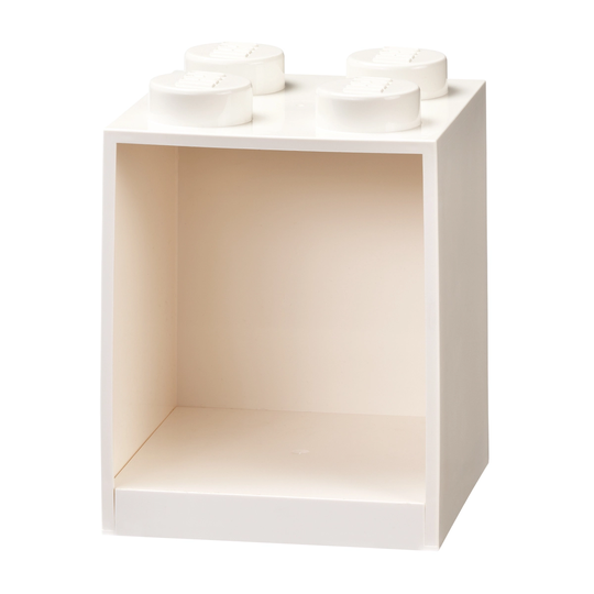 Room Copenhagen Lego Brick Shelf 4 hylly, valkoinen