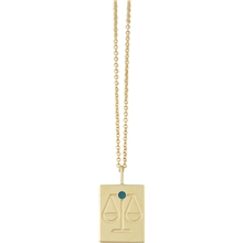 Zodiac by Design Letters - Libra Gold
