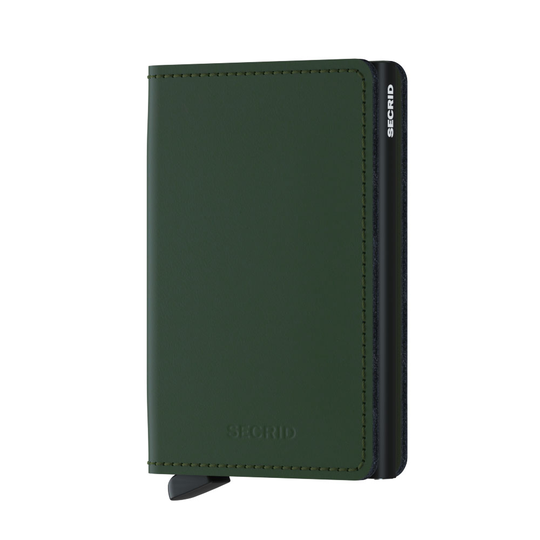 Secrid Slimwallet Matte Green Black SM-GREEN-BLACK