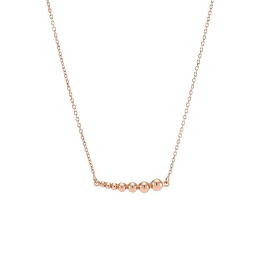 Nordahl Andersen Bead52 Ruusukullattu Hopea Kaulakoru 825723