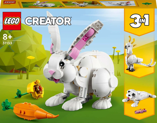LEGO Creator 31133 Valkoinen Kani