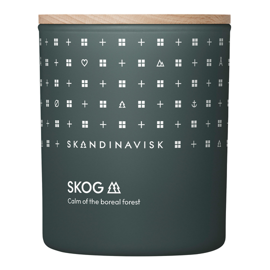 Skandinavisk Tuoksukynttilä kannella, SKOG, iso