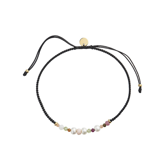 Stine A. Candy White Forest Nyöri Rannekoru Ja Makeanveden Helmet Ja Kivi 3195-02-OS