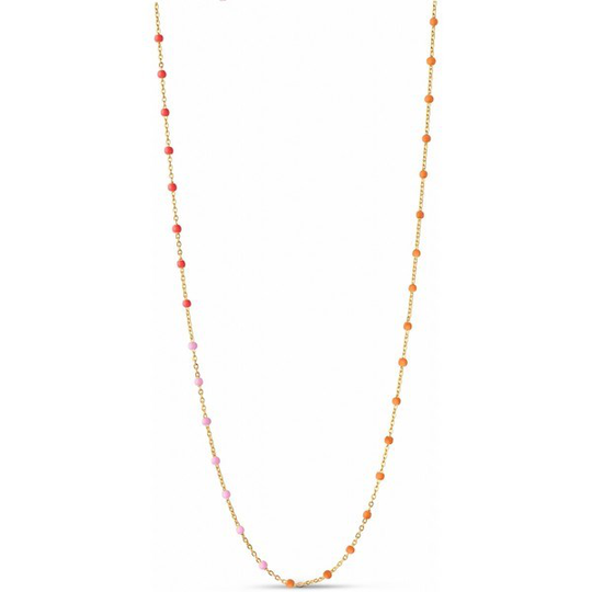 Enamel Lola Sunrise Kullattu Hopea Kaulakoru N55G-SUNRISE