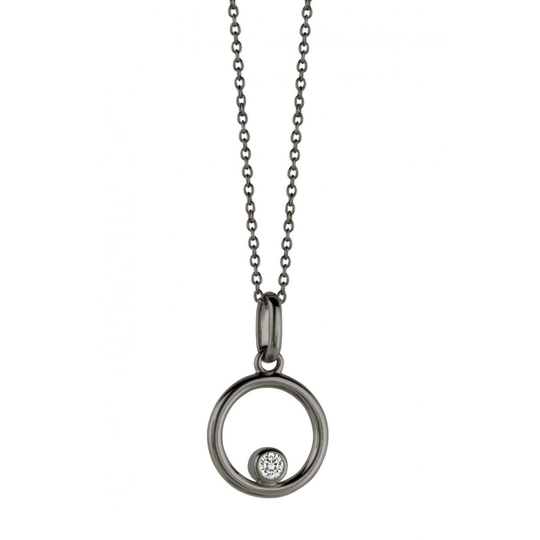 Spirit Icons Infinity Necklace Sterlinghopea Kaulakoru Ja Zirkonia S10433-45