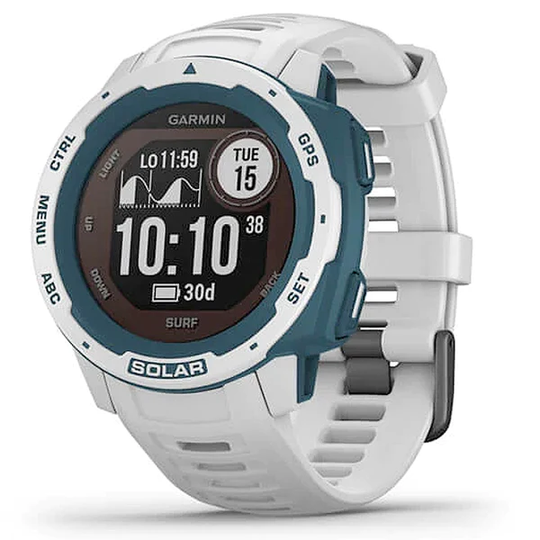 Garmin Instinct Solar Surf Cloudbreak vaaleanharmaa älykello 010-02293-08