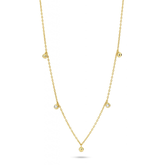 Spirit Icons Sway 14 Karaatin Kulta Kaulakoru Ja Timantteja 0,04 Carat W/vs S14206-45