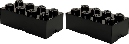 LEGO Säilytyslaatikot, Musta