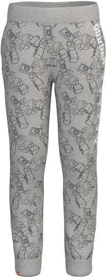 Lego Wear Collegehousut, Grey Melange, Koko 110