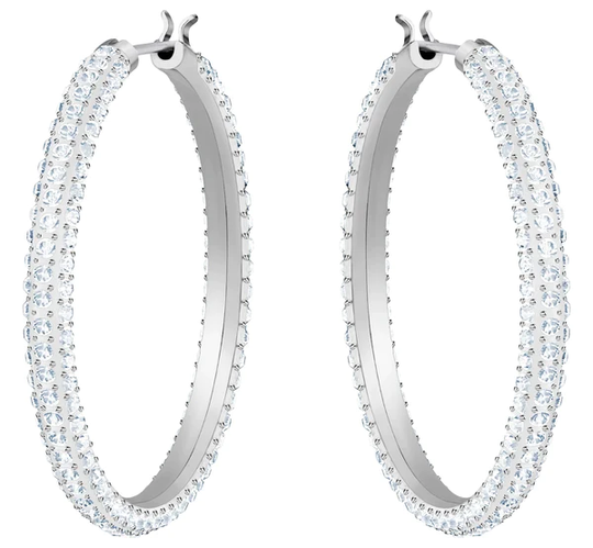Swarovski Stone vanne korvakorut, valkoinen