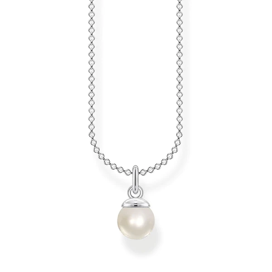 Thomas Sabo Pearl kaulakoru, hopeaa, KE2076-082-14