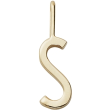 Design Letters Archetype Charm 10 mm Gold A-Z S