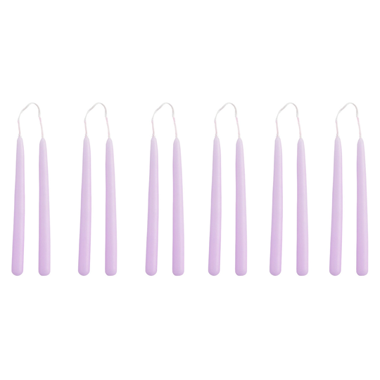 HAY Mini Conical kynttilät, 12 kpl, liila