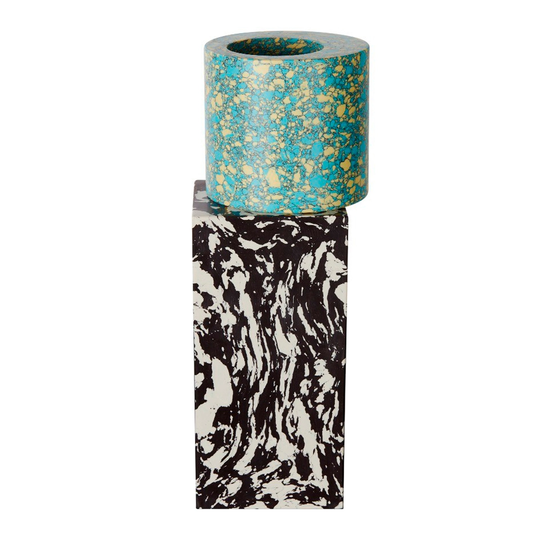 Tom Dixon Swirl maljakko, 40 cm, monivärinen
