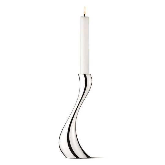 Georg Jensen Cobra kynttilänjalka iso, 24 cm