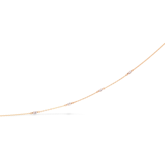 Scrouples 8 Karaatin Kulta Kaulakoru Ja Zirkonia 33733,45